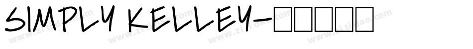 Simply Kelley字体转换